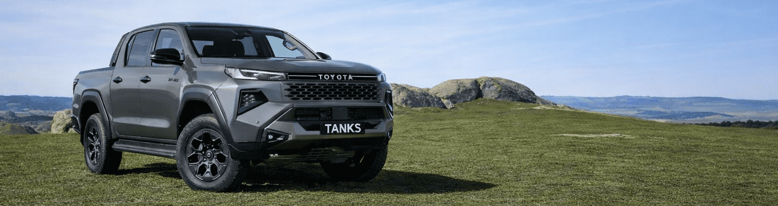 Toyota Hilux Brown Davis Long Range Fuel Tank