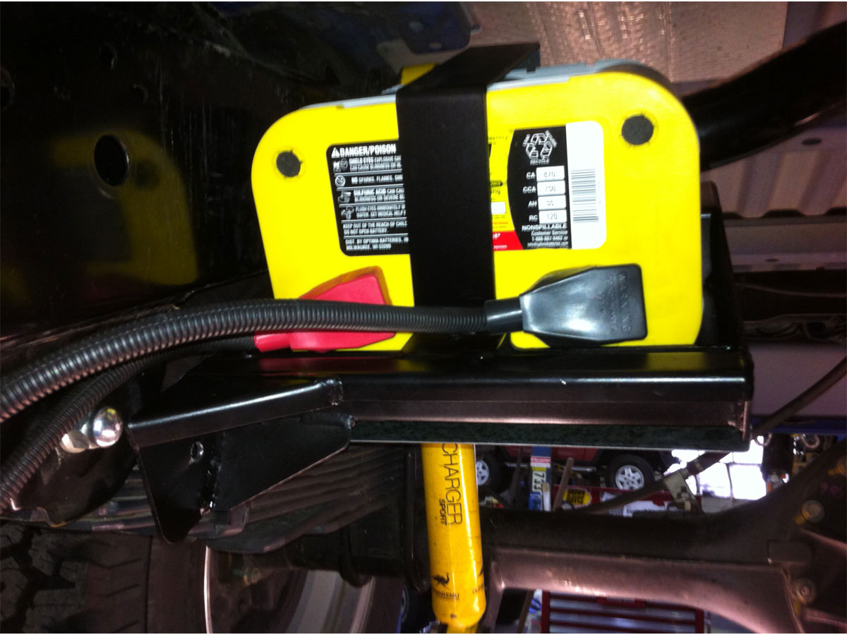 Ford ranger optima battery tray #3