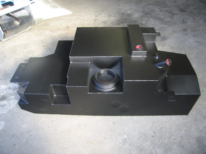 Toyota Hilux (2005 2015) Replacement Long Range Fuel Tank Brown Davis Long Range Fuel Tanks