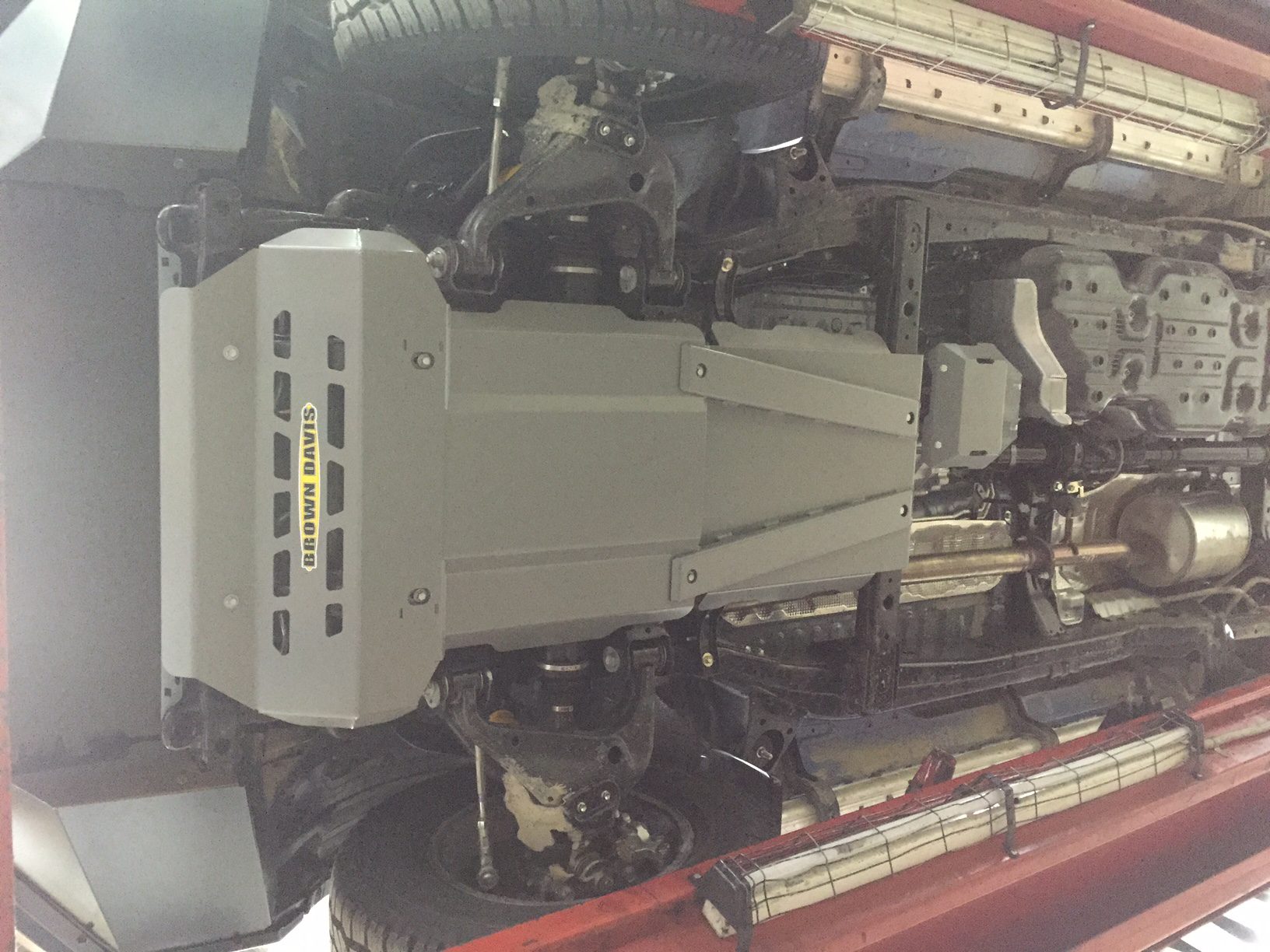 Toyota Hilux (2015 PRESENT) UnderBody Vehicle Protection Brown