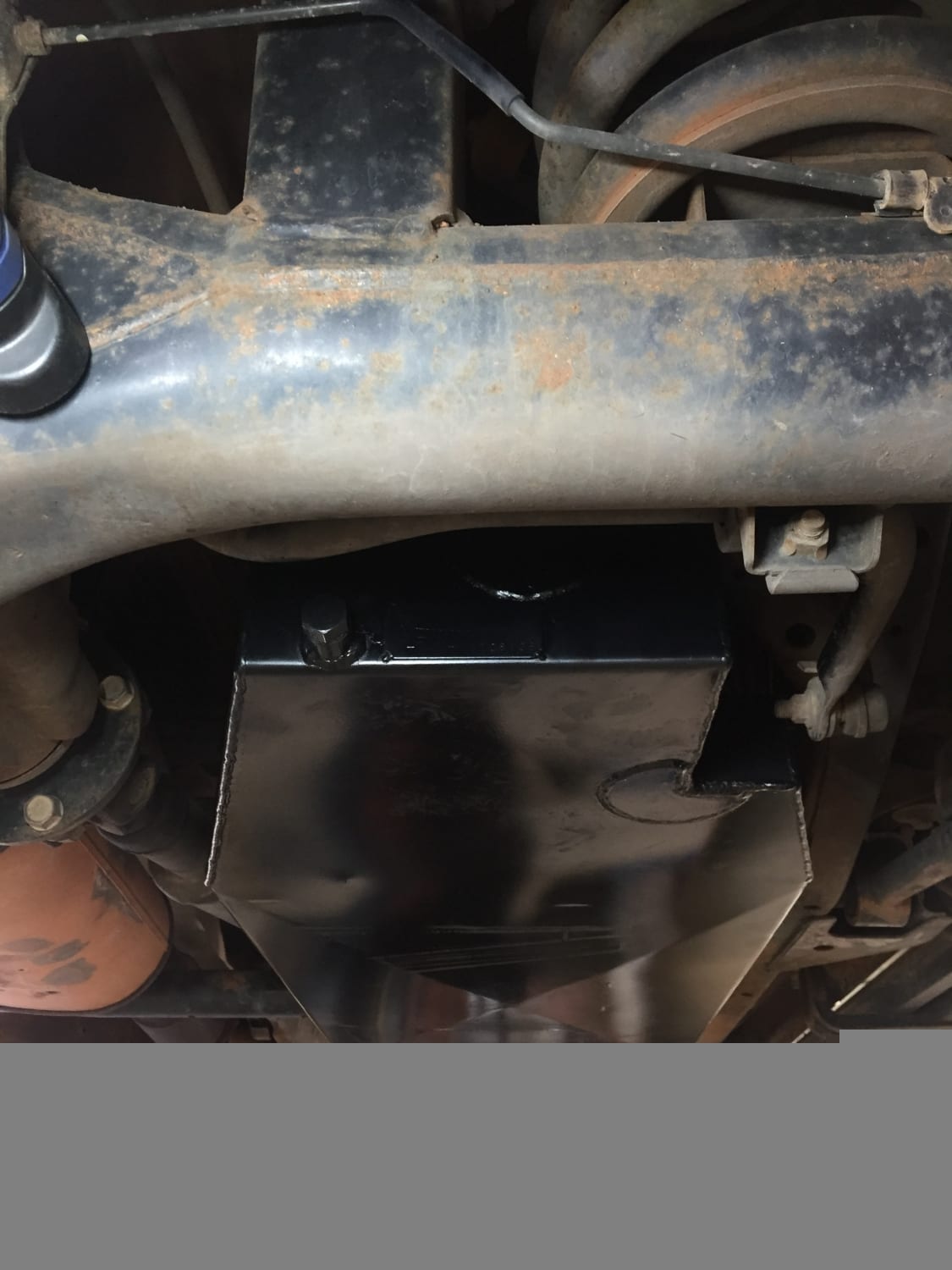 Nissan GU Patrol 80lt Sub Tank Replacement Long Range Fuel Tank Brown Davis Long Range Fuel