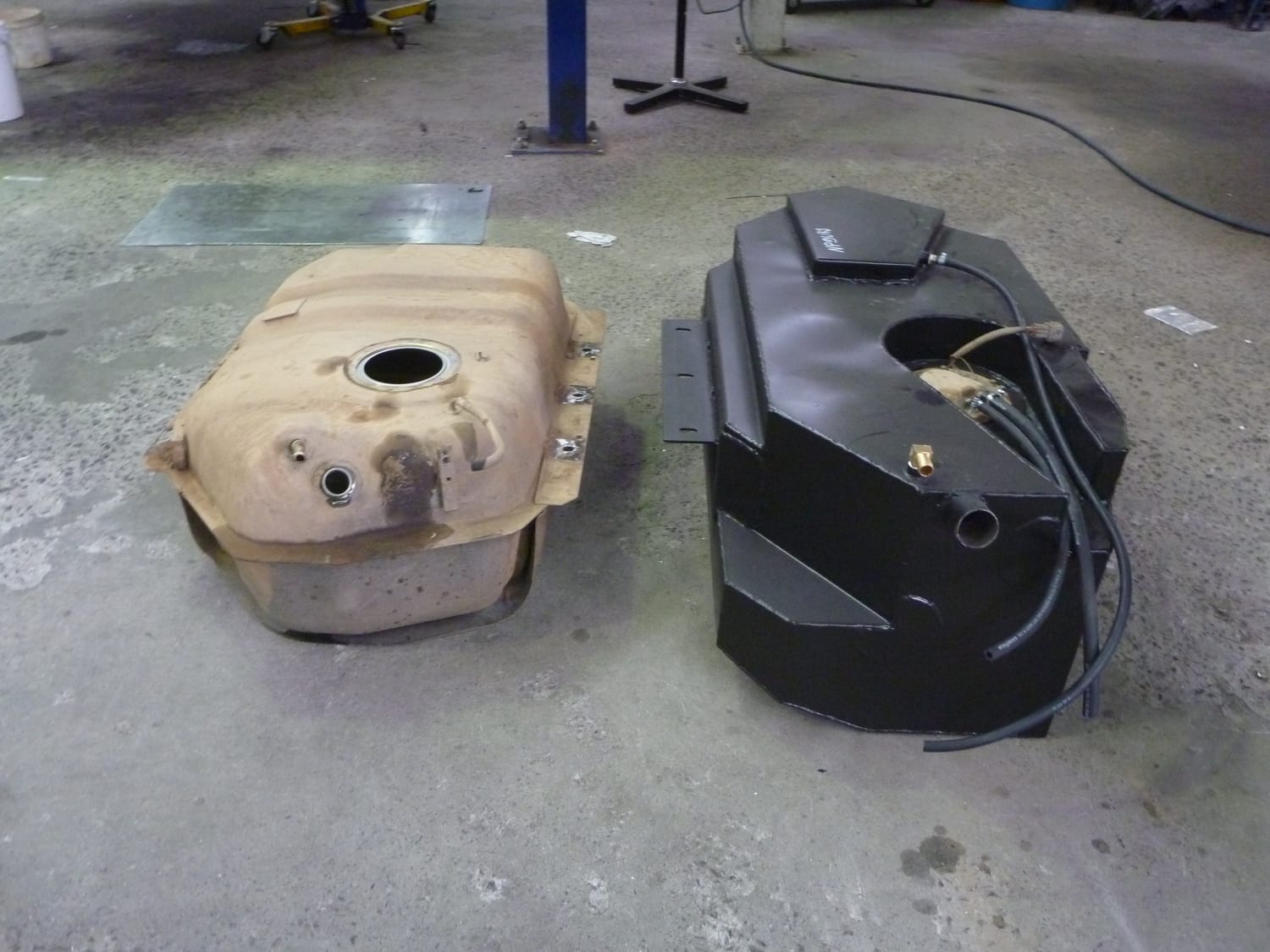 Nissan Patrol GQ GU 148lt Replacement Long Range Fuel Tank Brown Davis Long Range Fuel Tanks