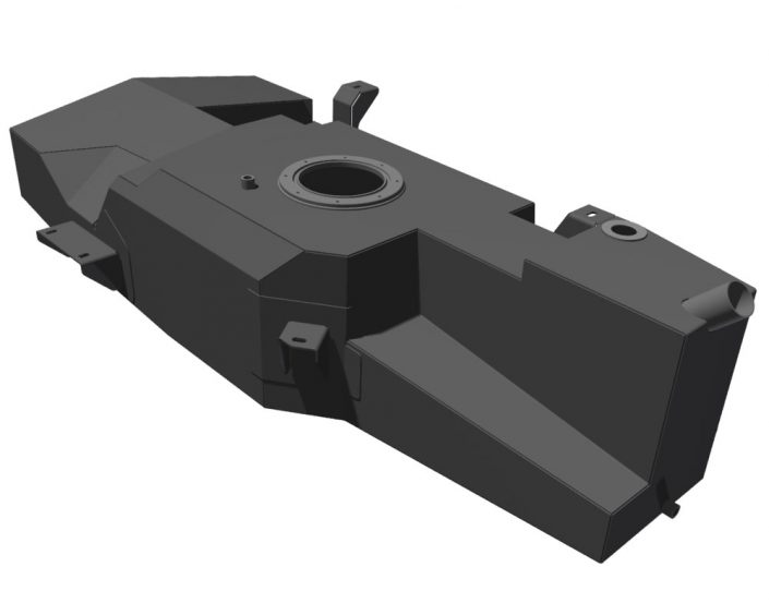 Brown Davis Ford Everest Replacement Long Range Fuel Tank Brown