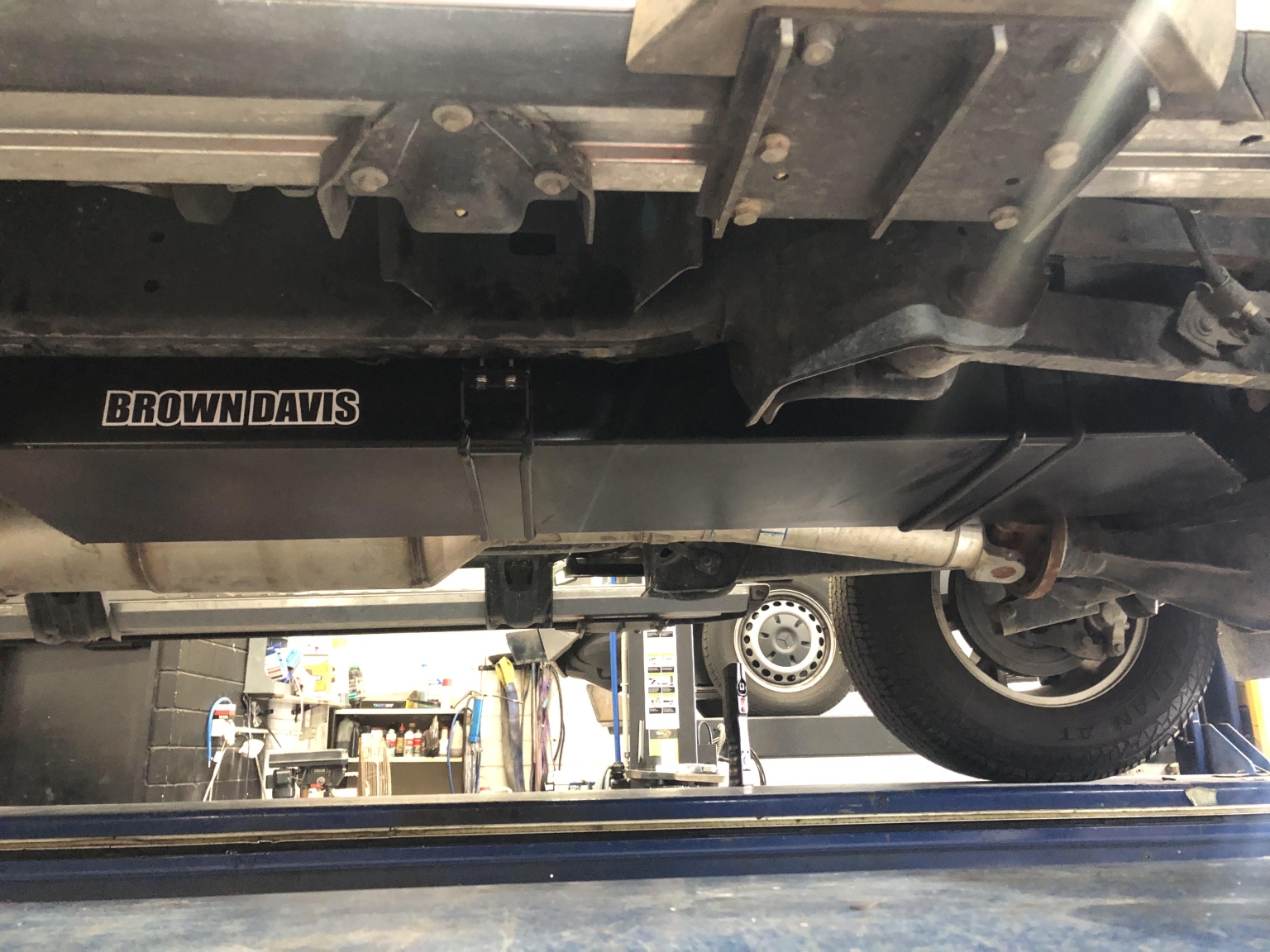 Brown Davis 120L Auxiliary Fuel Tank - Dodge Ram
