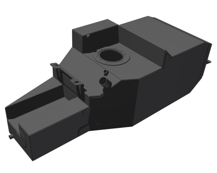 Nissan GU Patrol 80lt Sub Tank Replacement Long Range Fuel Tank Brown Davis Long Range Fuel
