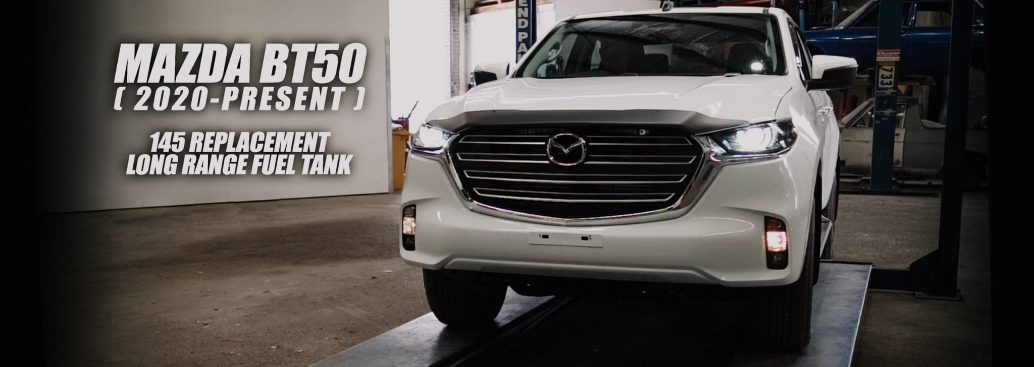 MAZDA BT50 (2020PRESENT) REPLACEMENT LONG RANGE FUEL TANK Brown