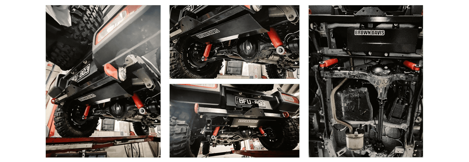 Suzuki Jimny (2018 PRESENT) Auxiliary Long Range Fuel Tank Brown