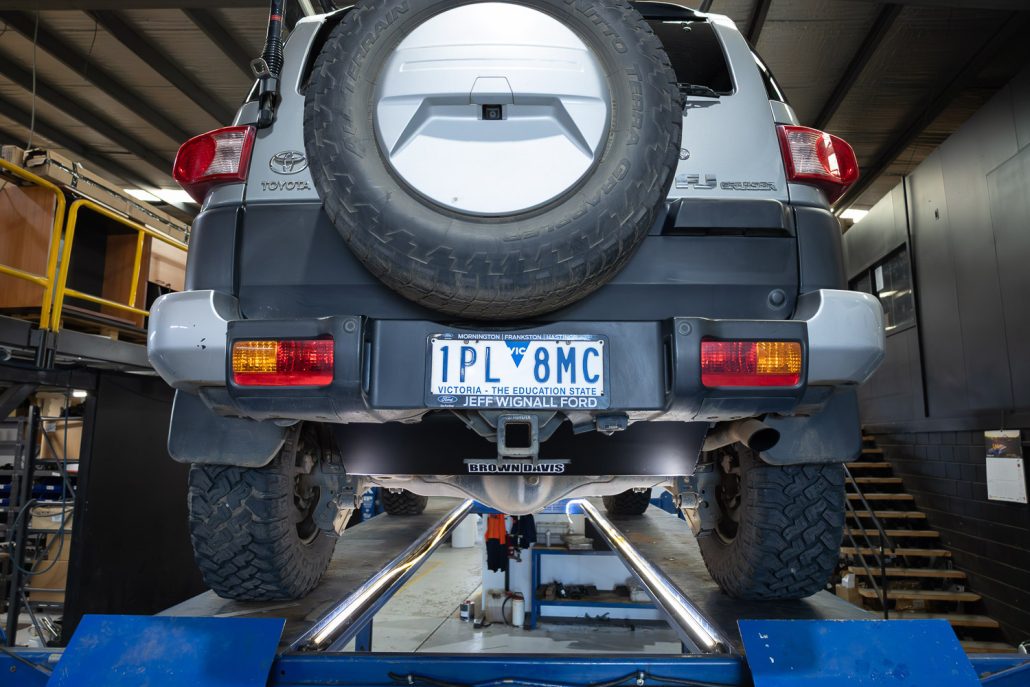 Fj Cruiser Tank Size